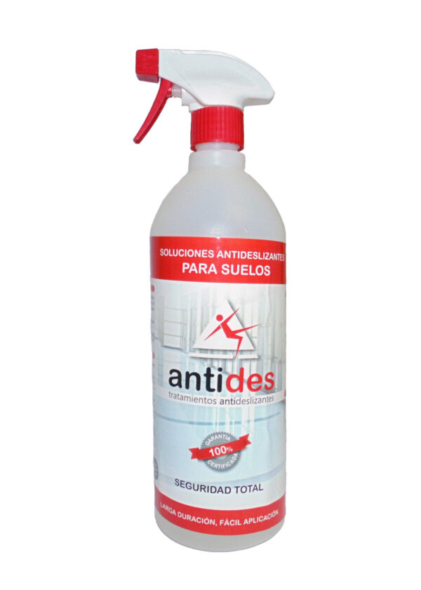 BOTELLA ANTIDESLIZANTE ANTIDES 1 LITRO.